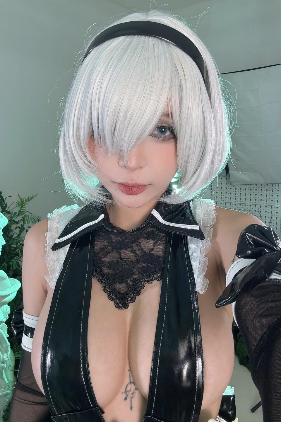 Umeko_J - Eve 2B Dress – Stellar Blade [107P,11V-2.05GB] tg@simisebaisi 【丝足阁】081.webp